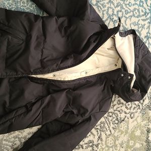 Old Navy Maternity Black Puffer Coat Size Medium